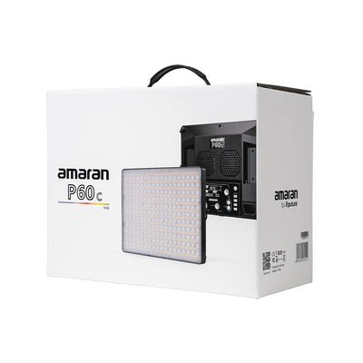 US Stock Aputure Amaran P60c RGBWW 60w 2500K-7500K Full Colour LED Panel
