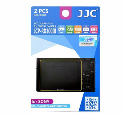 JJC LCP-RX100 III Screen Protector Film for Sony DSC-RX100M4/RX100III/II/RX1R