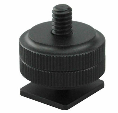 JJC MSA-3 Hot Shoe Mount 1/4" Shoe Adapter for Zoom H4n and Zoom H1
