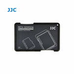 JJC MCH-SDMSD6 Slim Memory Card Holder Hard Case for 2 x SD + 4 x Micro SD -Grey