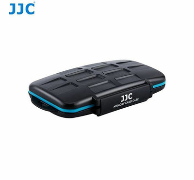 JJC Black Hard Memory Card Case for Nintendo Switch Game Card*8+Micro SD Card*8