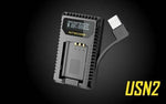 NITECORE USN2 Sony Camera Battery Charger for NP-BX1 Batteries