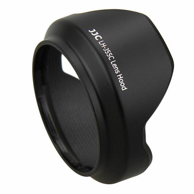 JJC LH-J55C Black Lens Hood for Olympus M.Zuiko Digital ED 12-50mm 1:3.5-6.3 EZ