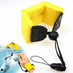 JJC Yellow Camera Floating Foam Wrist Arm Hand Strap Waterproof Diving