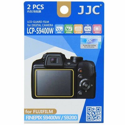 JJC LCP-S9400W LCD Screen Protector Guard Film Cover for Fujifilm FINEPIX S9400W