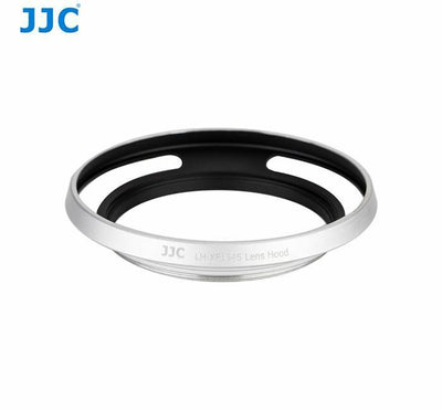 JJC Silver Metal Lens Hood for Fuji X-A5 Lens FUJINON XC15-45mm F3.5-5.6 OIS PZ