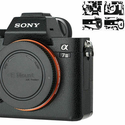 JJC KS-A7M3L Scratch Proof Protective Skin Cover Film for Sony A7 III, A7R III