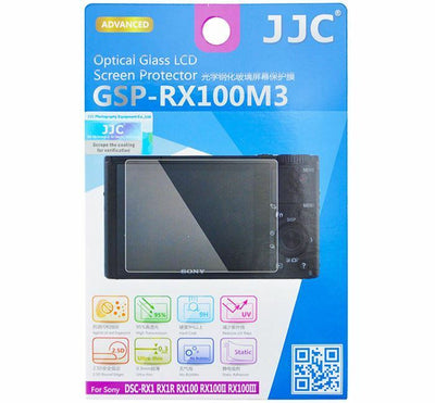 JJC Tempered Glass Screen Protector SONY DSC-RX1 RX1R RX100 II III IV