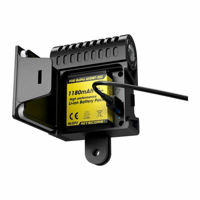NITECORE GP3 360 Lumen Rechargeable LED Light for GoPro, Sony Action Cameras