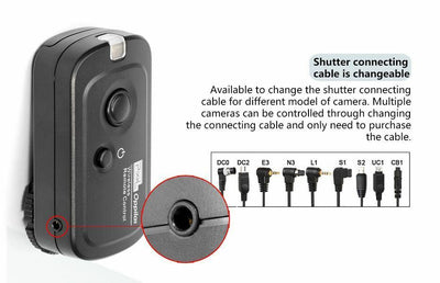 Pixel RW-221/S2 Wireless Shutter Remote for Sony Multi Interface Cameras