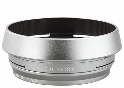 JJC Silver Lens Hood Adapter for Fujifilm X100 X100s X100T X70 as LH-X100