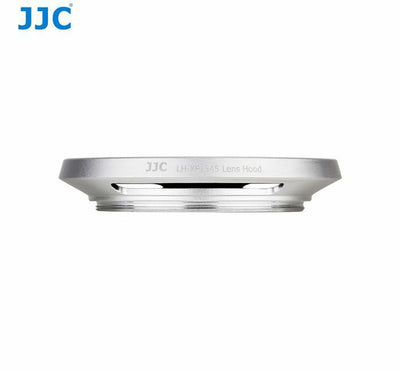 JJC Silver Metal Lens Hood for Fuji X-A5 Lens FUJINON XC15-45mm F3.5-5.6 OIS PZ