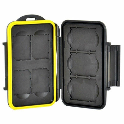 JJC MC-XQDSD7 Waterproof Memory Storage Case Protector for 3 XQD + 4 SD Cards