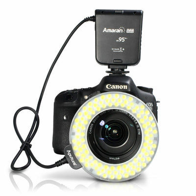 Aputure AHL-HC100 Amaran Halo CRI 95+ LED Macro Ring Flash Light for Canon DSLR