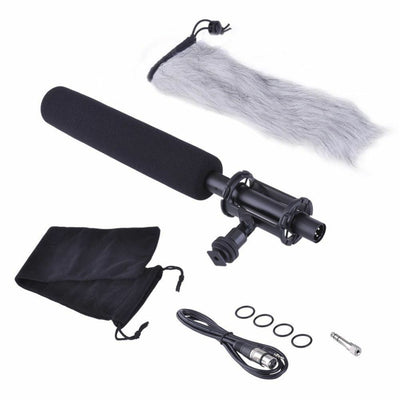 Boya BY-PVM-1000L Professional Condenser Shotgun Microphone for Camera