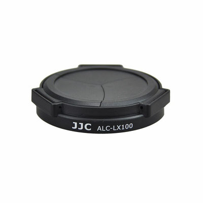 JJC ALC-LX100 Black Auto Lens Cap for Panasonic Lumix DMC-LX100 Camera