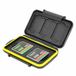 JJC MC-XQDCF5 Waterproof Memory Storage Case Protector for 3 XQD + 2 CF Cards