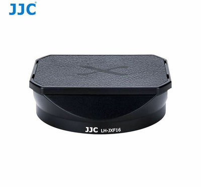 JJC LH-JXF16 Black Metal Lens Hood with Cap Kit for Fujifilm XF 16mm F1.4 R WR