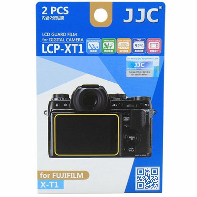 JJC LCP-XT1 LCD Screen Protector Guard Film Cover for Fujifilm X-T1 Camera