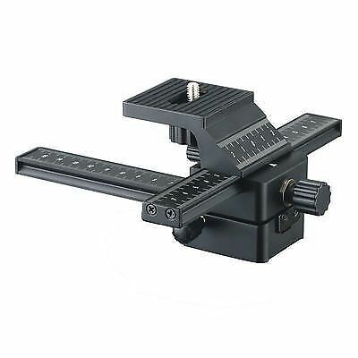 Kaavie Pro 4 Way Macro Focusing Rail Slider Truck for Nikon Canon Olympus