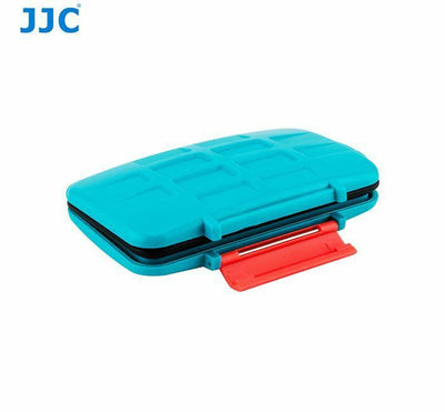 JJC Hard Memory Card Case Storage for Nintendo Switch Game Card*8+MicroSD Card*8