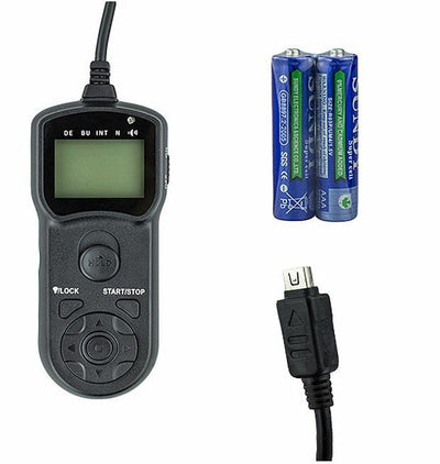 JJC TM-J Timer Remote re.OLYMPUS RM-UC1 for OM-D E-M10 M2 E-PL3 Stylus SH-2