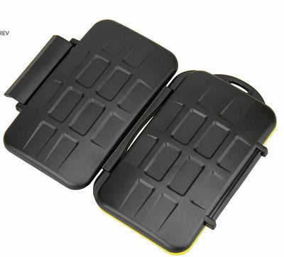 JJC MC-SD/SXS5 Waterproof Anti-shock Memory Card Hard Case Holder for SDHC/SDXC