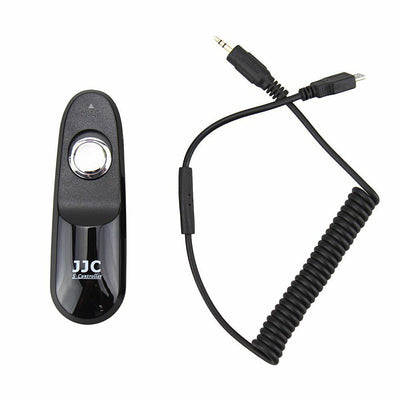 JJC Remote Control shutter Cord for Fujifilm X-Q1 X-E2 X-A1 X-M1 replaces RR-90
