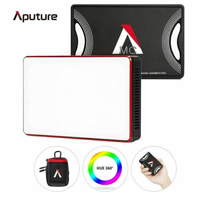 US stock Aputure AL-MC RGBWW CRI96+ 3200-6500K LED Video Film Light