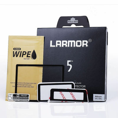 GGS 5th Gen Temper Glass Screen Protector with Magnetic Frame for Nikon D4, D4s