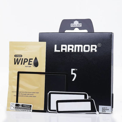 GGS 5th Gen Temper Glass Screen Protector with Magnetic Frame for Nikon D5