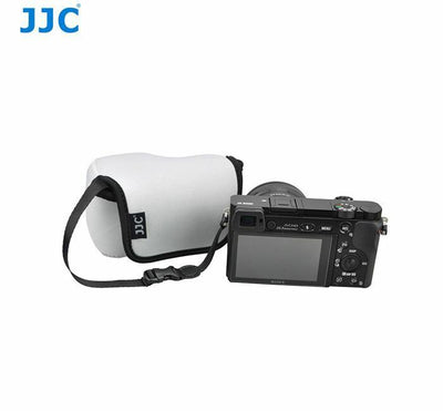 JJC Series Mirrorless Camera Pouch Sony Canon Nikon Olympus Fujifilm Gray