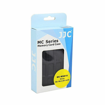 JJC MC-MSD16 Memory Card Case fits 16 x Micro SD cards