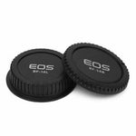 Pixel BF-16L/BF-16B Lens Rear Cap & Body Cap for Canon Camera & EF & EF-S Lens