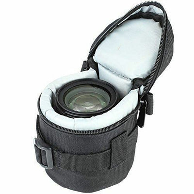JJC DLP-1 Deluxe Lens Pouch For 18-55mm 14-42mm 40-150mm 12-32mm 50mm 16-50mm