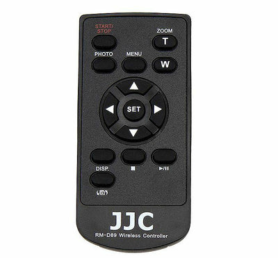 JJC RM-D89 Wireless Remote Control For Canon HFM500 HFM400 HFM32 HFM330 HFM300