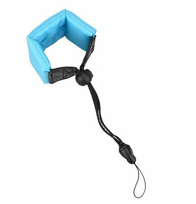 JJC Blue Camera Floating Foam Wrist Arm Hand Strap Waterproof Diving Snorkeling