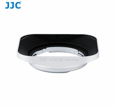 JJC LH-JXF35S Silver Square Bayonet Lens Hood for Fujifilm XF23mm/XF35mm F2 R WR