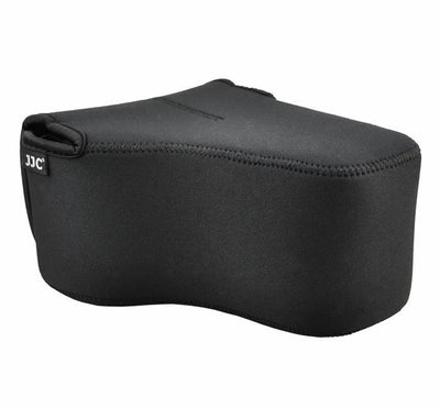 JJC OC-MC3BK Waterproof Neoprene Camera Black Bag for DSLR with Lens length<20cm