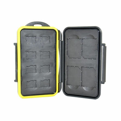 JJC MC-SDMSD12 Memory Card Case fits 4 x SD, 8 x Micro SD cards