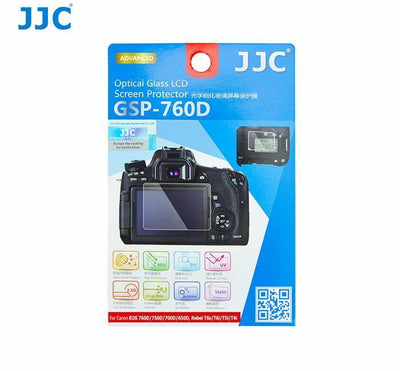 JJC GSP-760D Ultra-Thin Optical Glass LCD Screen Protector for Canon 760D,8000D
