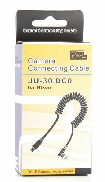 Pixel JU-30/DC0 Nikon DC0 Type Shutter Release Cable for King Pro Nikon Trigger