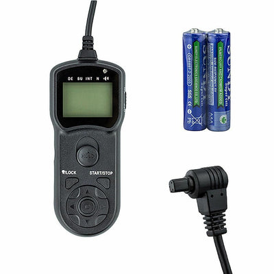 JJC TM-A Timer Remote Control for Canon EOS 5D MK2 MK3 7D 10D 30D 50D TC-80N3