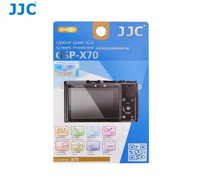 JJC Ultra-thin Optical GLASS LCD Screen Protector FILM FUJIFILM X70