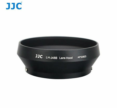 LH-J48B Black Professional Lens Hood for Olympus 17mm 1.8 White Zuiko Lenses