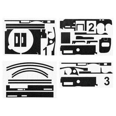 JJC KS-A6400L Anti-Scratch Film PVC Skin Cover for Sony a6400/a6300+16-50mm lens