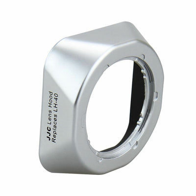 JJC LH-J40 Silver Lens Hood for Olympus M.Zuiko Digital 14-42mm 1:3.5-5.6 II