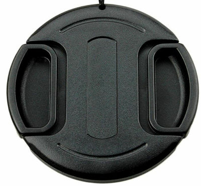 JJC LC-49mm Snap On/Clip on Lens Cap Protection Cover with Keeper for DSLR