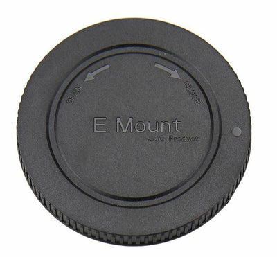 JJC L-R9 Rear Lens + Camera Body Cap Cover for Sony E Mount NEX-3 NEX-5 Cameras