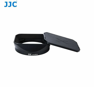 JJC LH-JXF16 Black Metal Lens Hood with Cap Kit for Fujifilm XF 16mm F1.4 R WR